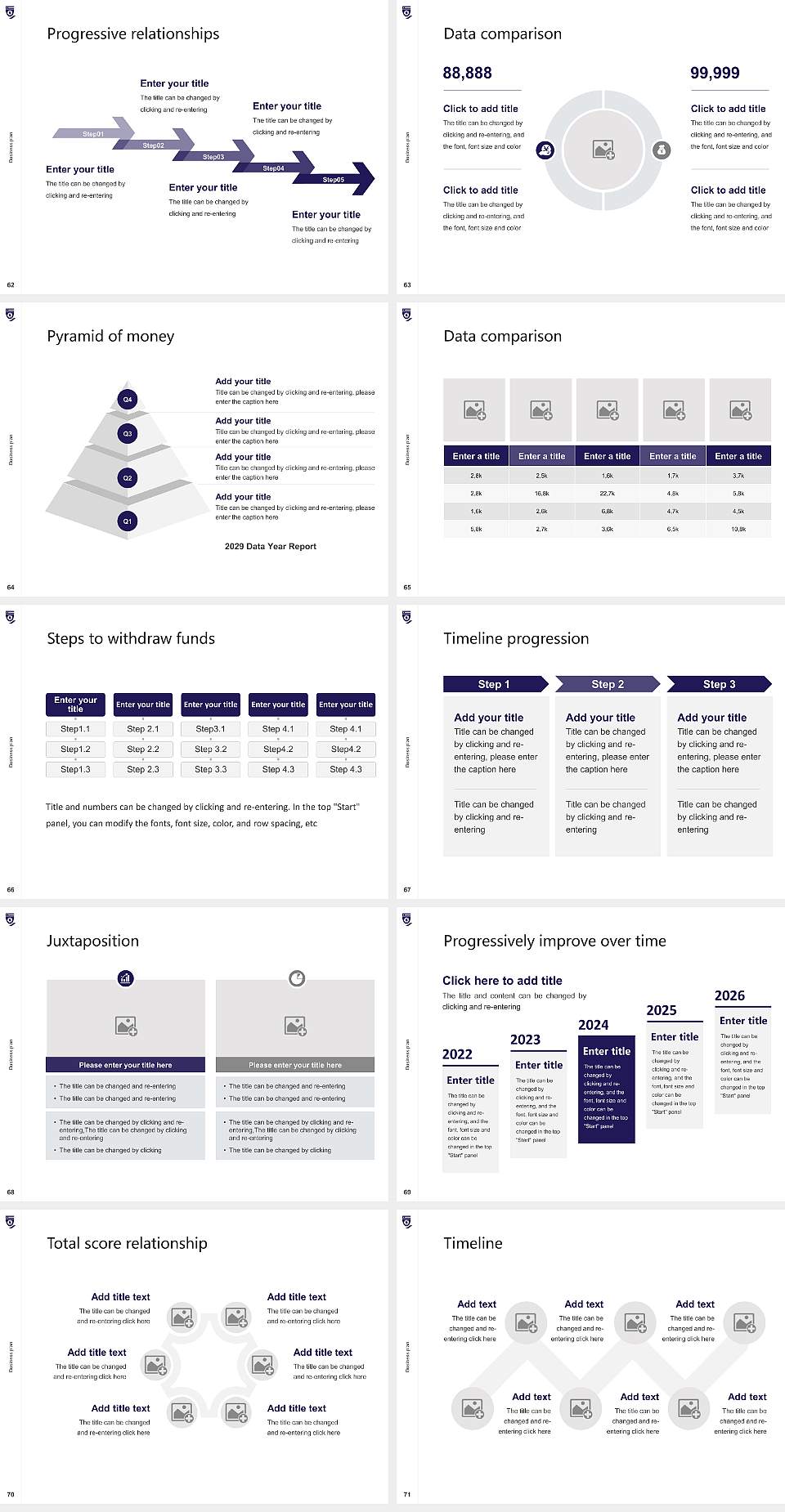 Charles Darwin University Competition/Entrepreneurship Contest PPT Template4:3 ratio PPT effect preview image8