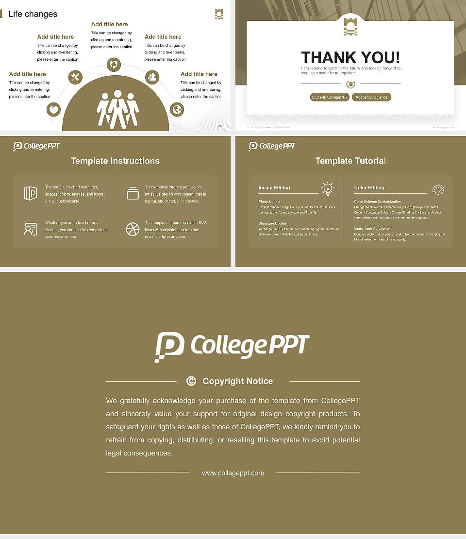 Technological University of the Shannon National Scholarship Defense PPT Template16:9 ratio PPT effect preview image4