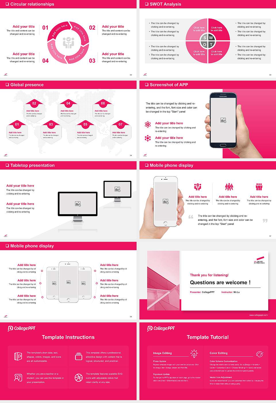 HAN University of Applied Sciences General Purpose PPT Template16:9 ratio PPT effect preview image5
