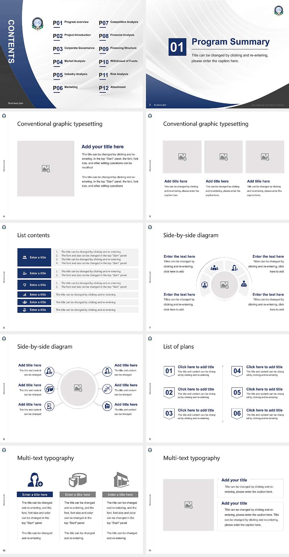 Assam Don Bosco University Competition/Entrepreneurship Contest PPT Template4:3 ratio PPT effect preview image2