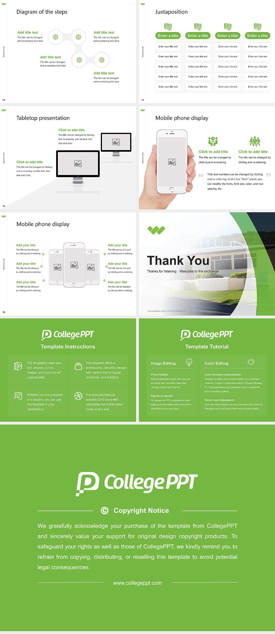 Tai Poutini Polytechnic Competition/Entrepreneurship Contest PPT Template4:3 ratio PPT effect preview image9