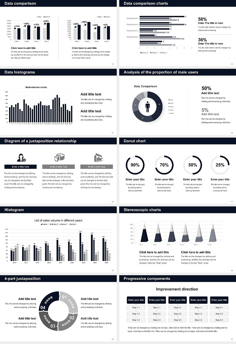 Career Point University Thesis Proposal/Graduation Defense PPT Template16:9 ratio PPT effect preview image3