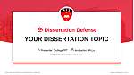 Auckland Institute of Studies Graduation Thesis Defense PPT Template