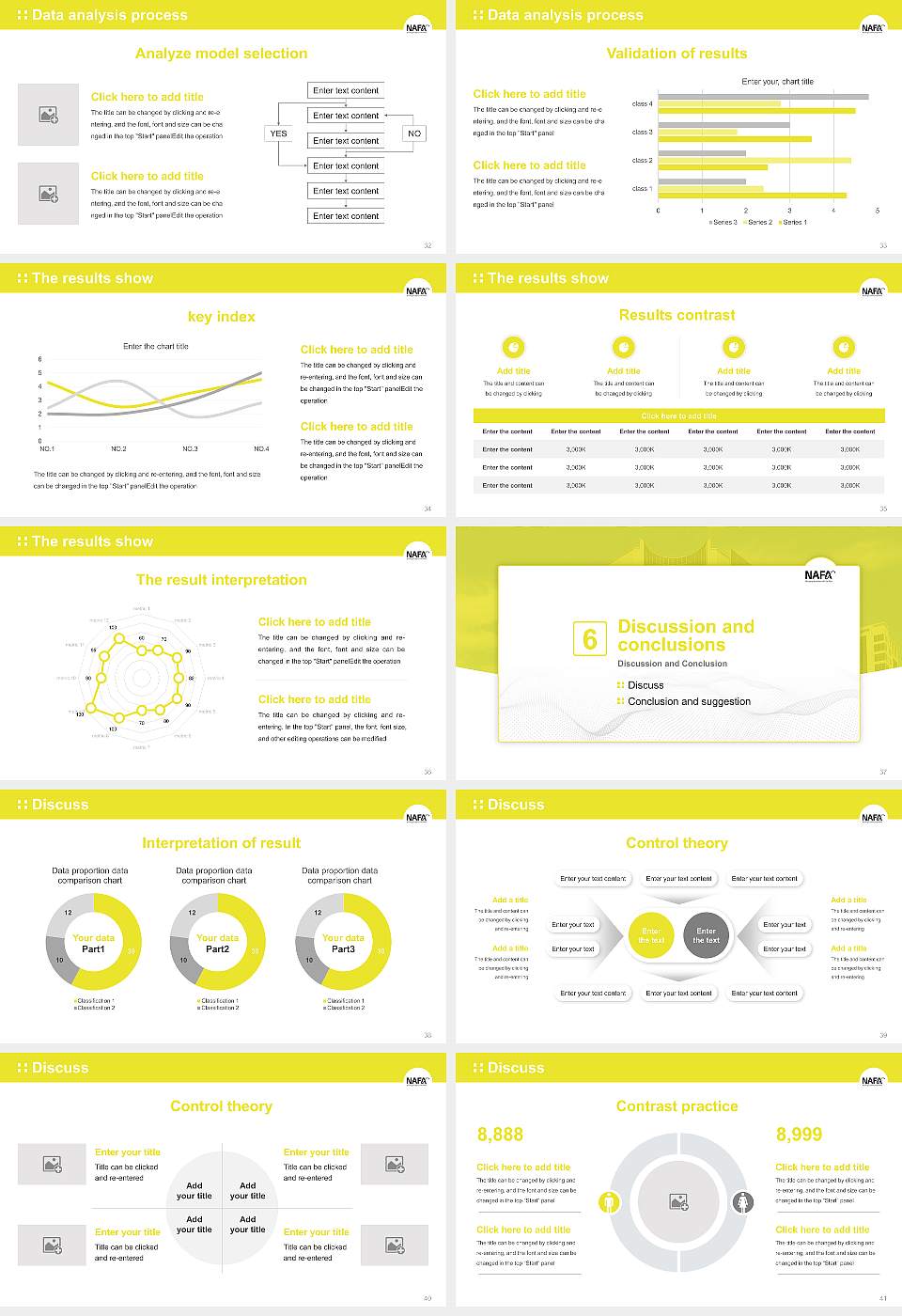 Nanyang Academy of Fine Arts Graduation Thesis Defense PPT Template16:9 ratio PPT effect preview image5