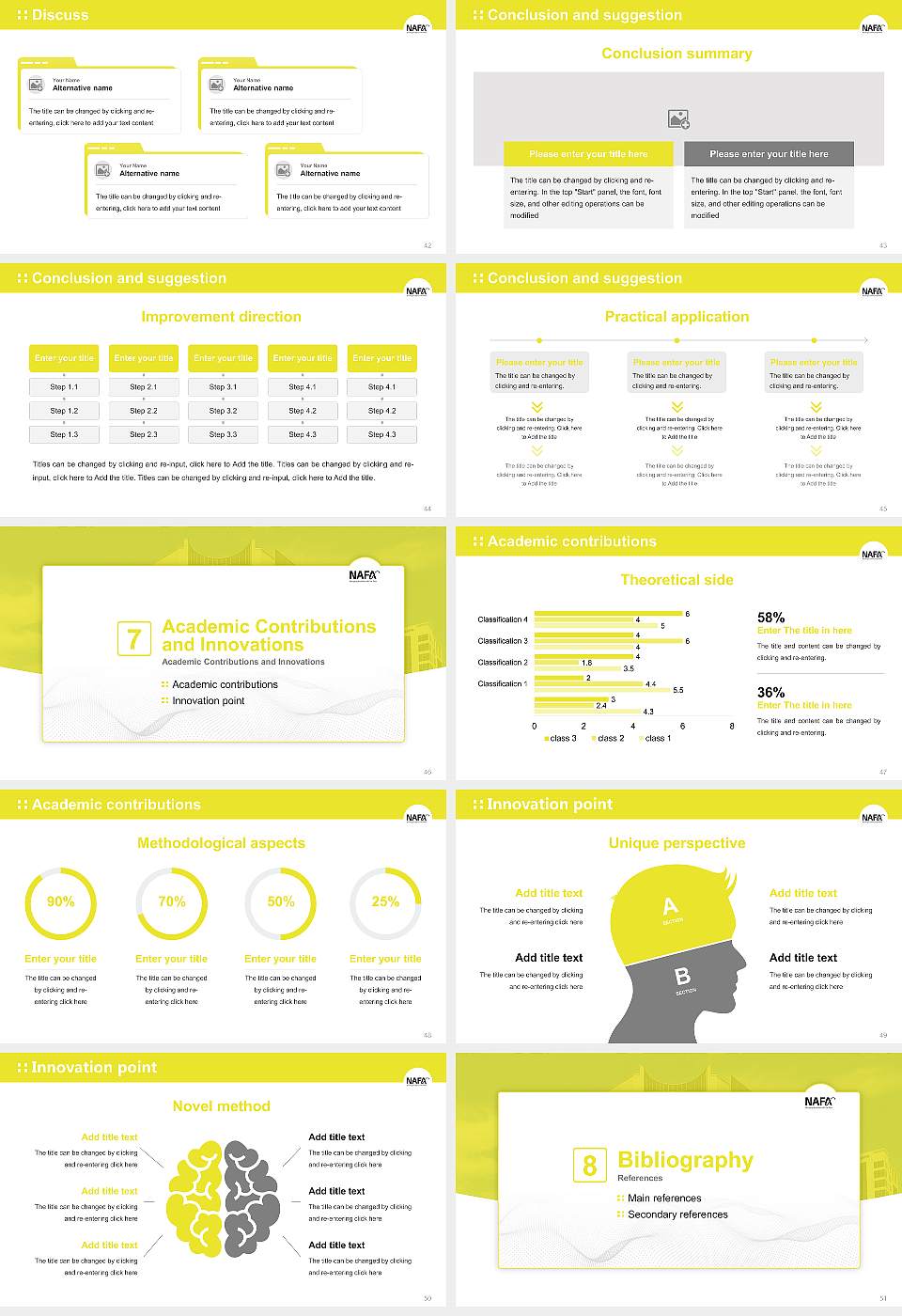 Nanyang Academy of Fine Arts Graduation Thesis Defense PPT Template16:9 ratio PPT effect preview image6