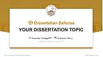 Australian National University Disputation Powerpoint Vorlage