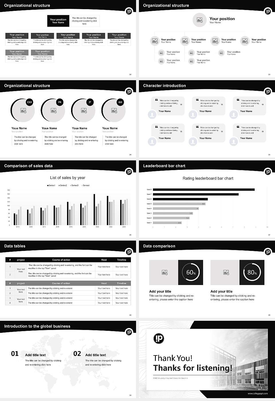 IPABO University of Applied Sciences for Education Academic Presentation/Research Findings Report PPT Template16:9 ratio PPT effect preview image4