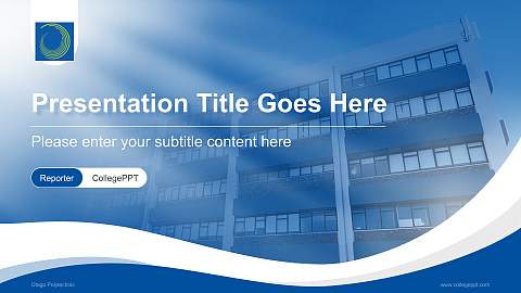 Otago Polytechnic Lecture Sharing and Networking Event PPT Template