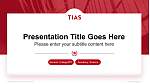 TIAS School for Business and Society National Scholarship Defense PPT Template