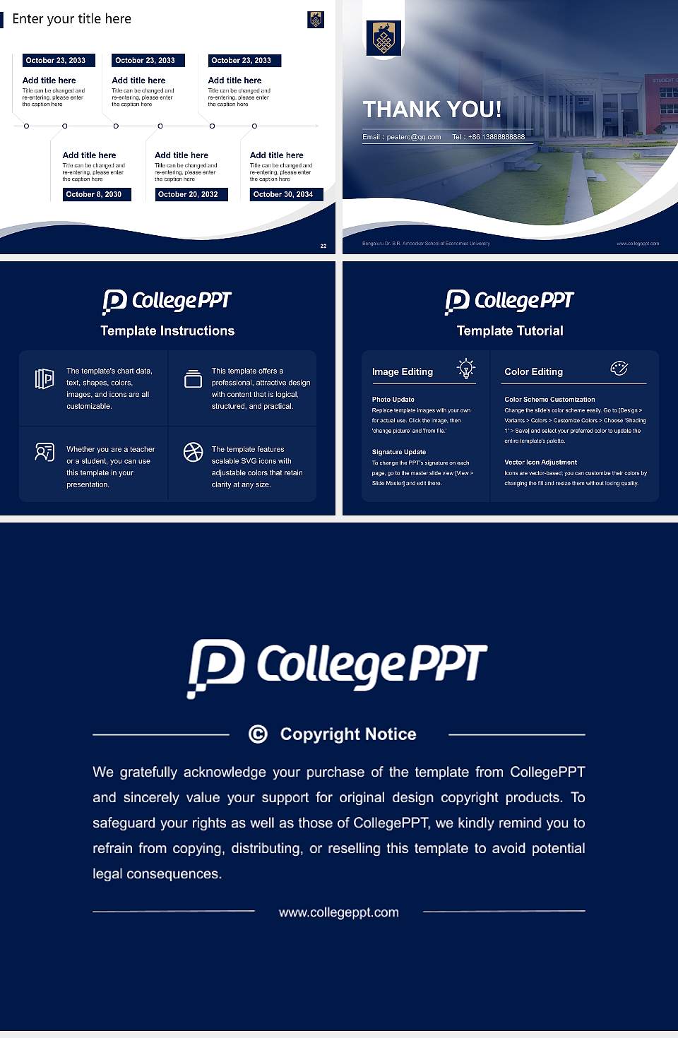 Bengaluru Dr. B.R. Ambedkar School of Economics University Lecture Sharing and Networking Event PPT Template4:3 ratio PPT effect preview image4