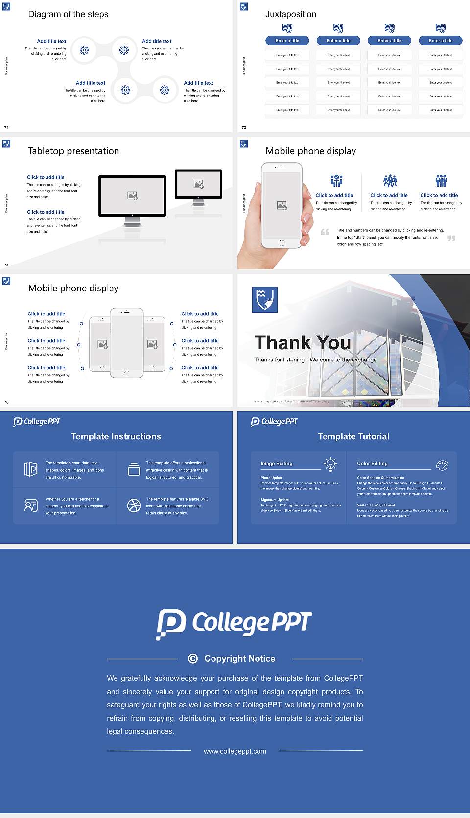 Eastern Institute of Technology Competition/Entrepreneurship Contest PPT Template16:9 ratio PPT effect preview image9