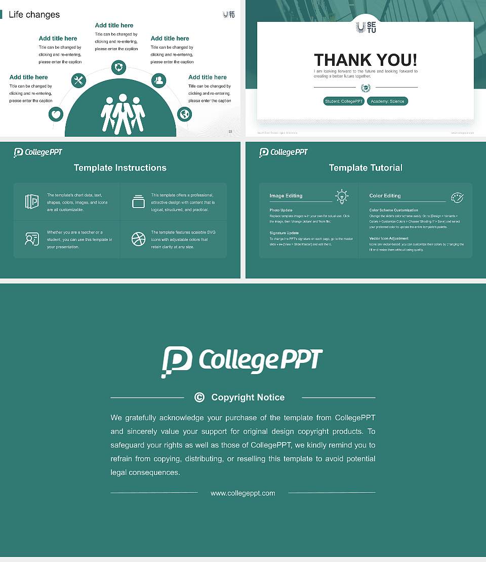 South East Technological University National Scholarship Defense PPT Template16:9 ratio PPT effect preview image4