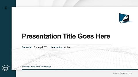 Southern Institute of Technology Thesis Proposal/Graduation Defense PPT Template