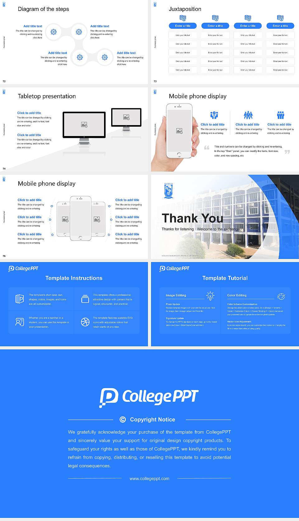 Bankura University Competition/Entrepreneurship Contest PPT Template16:9 ratio PPT effect preview image9