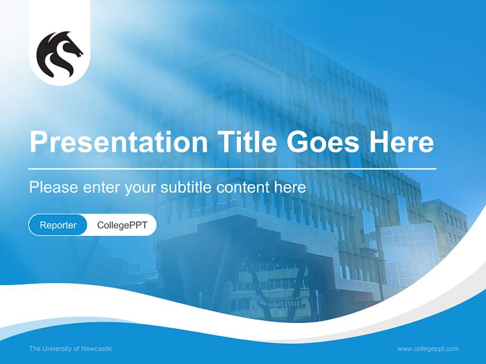 The University of Newcastle Lecture Sharing and Networking Event PPT Template4:3 ratio PPT effect preview image4