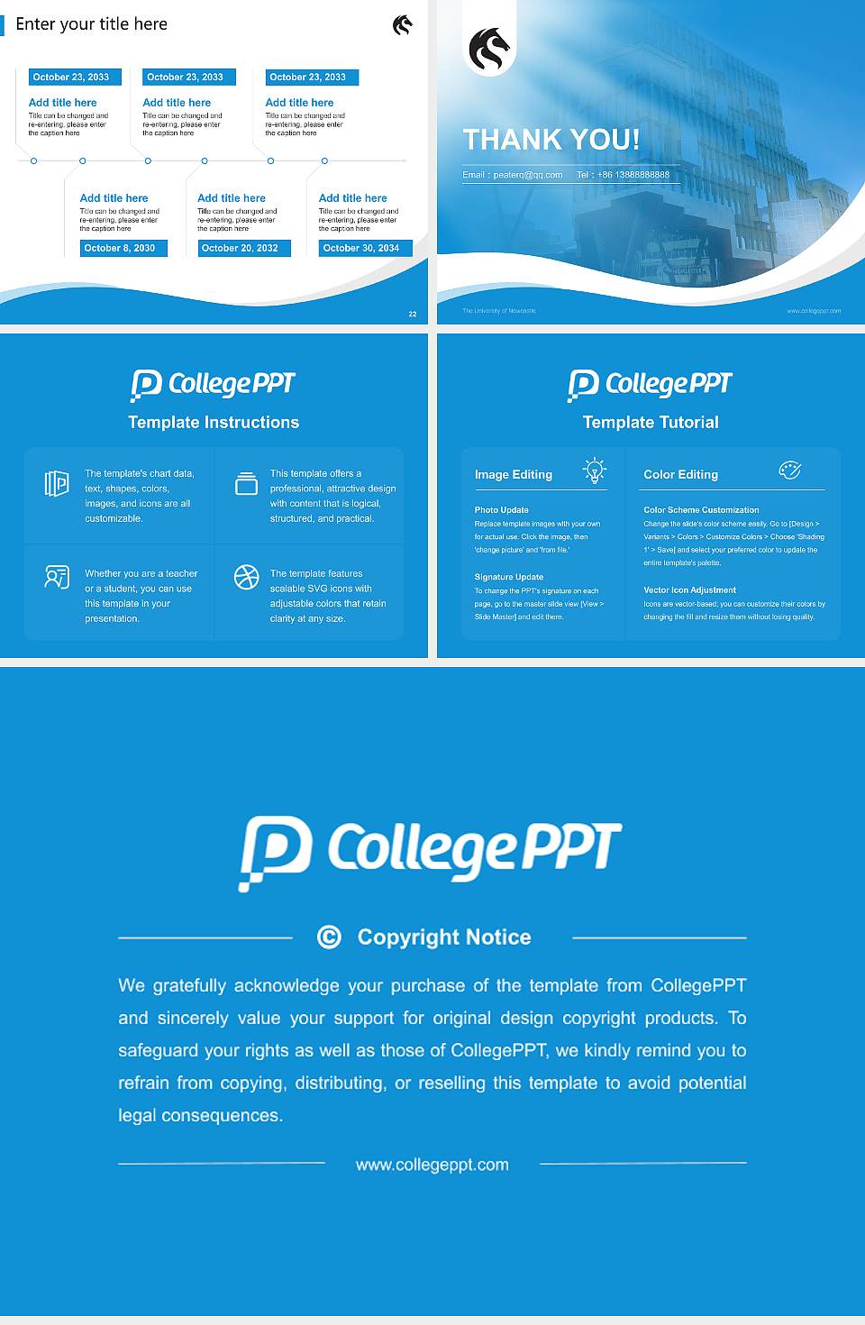 The University of Newcastle Lecture Sharing and Networking Event PPT Template4:3 ratio PPT effect preview image4