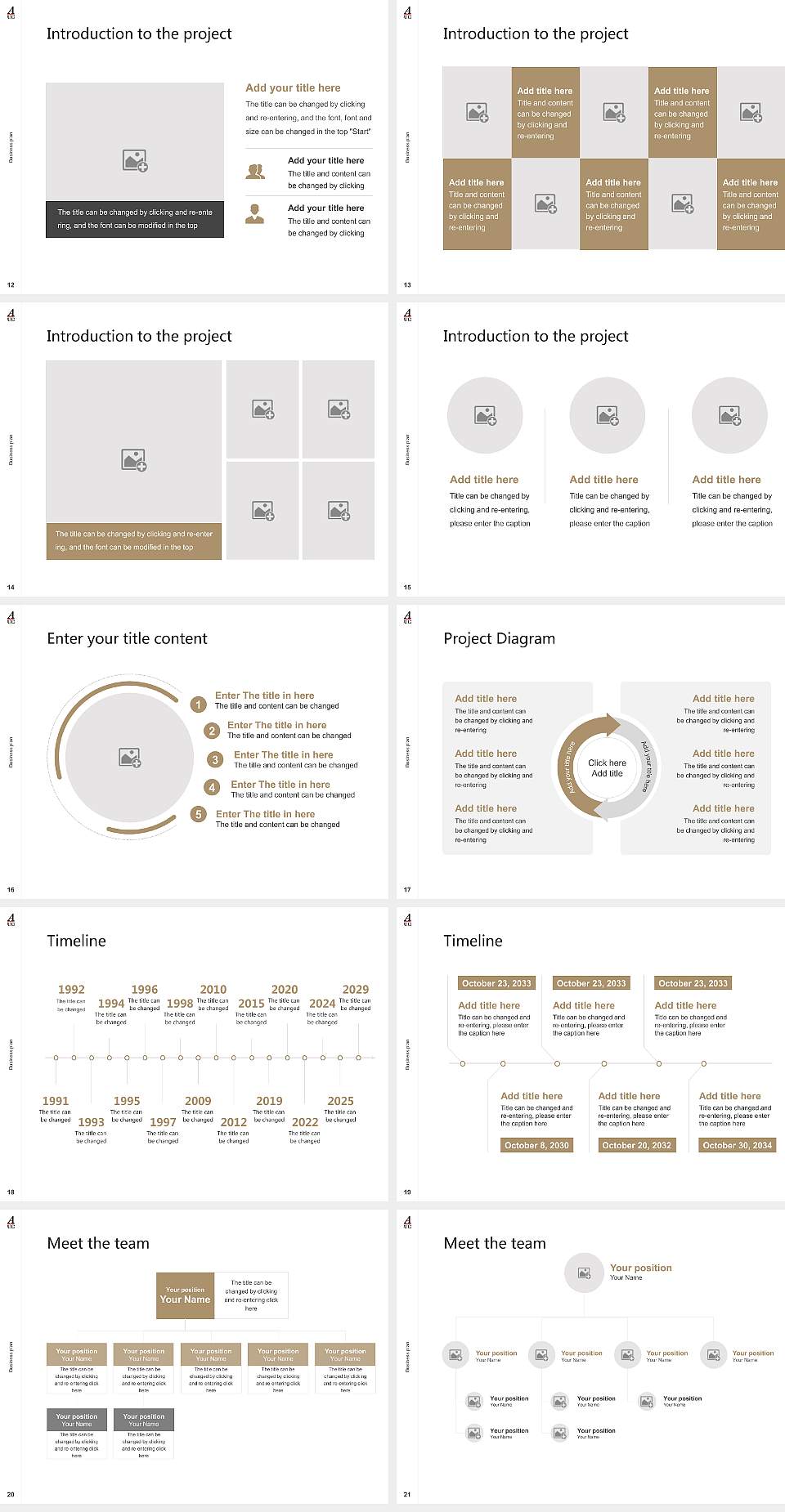 Amsterdam University College Competition/Entrepreneurship Contest PPT Template4:3 ratio PPT effect preview image3