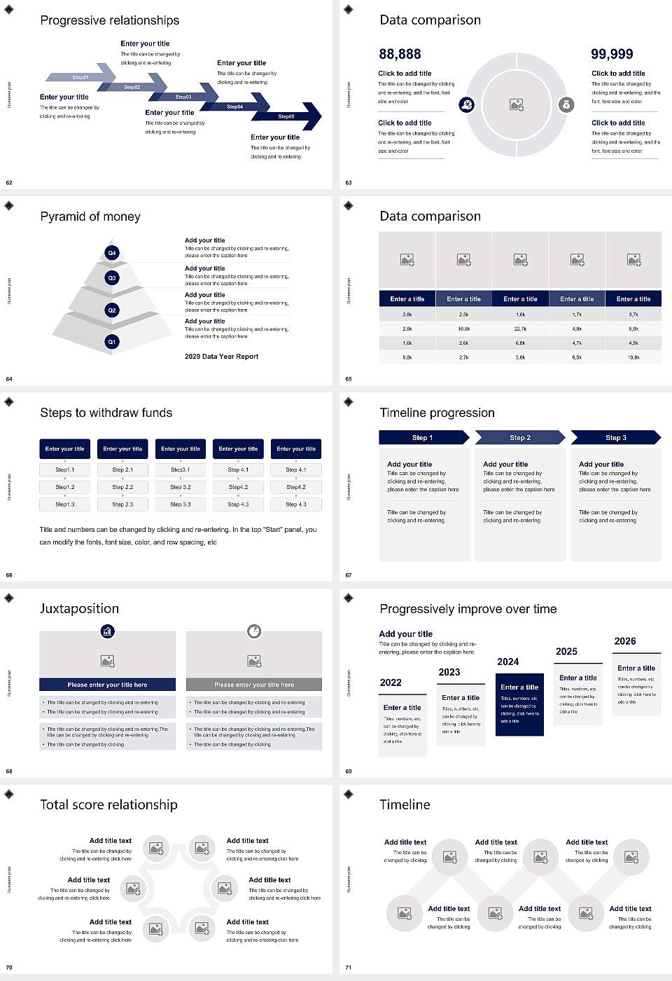 Victoria University Competition/Entrepreneurship Contest PPT Template16:9 ratio PPT effect preview image8