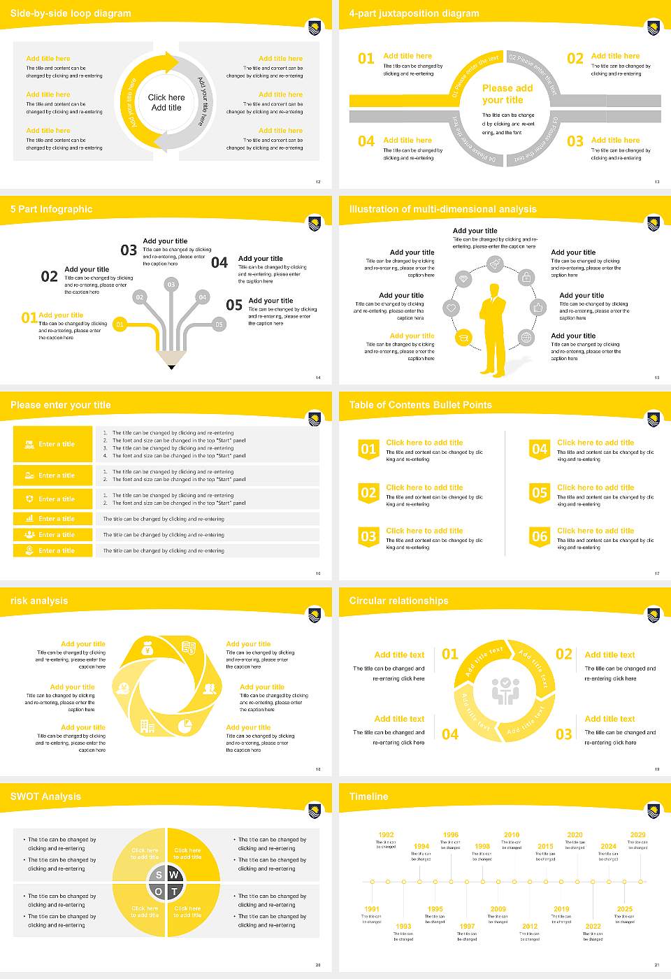 Flinders University Academic Presentation/Research Findings Report PPT Template16:9 ratio PPT effect preview image3