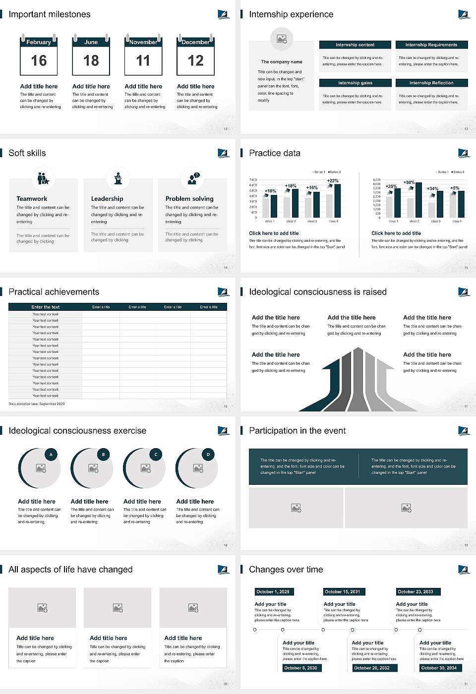 Southern Institute of Technology National Scholarship Defense PPT Template16:9 ratio PPT effect preview image3