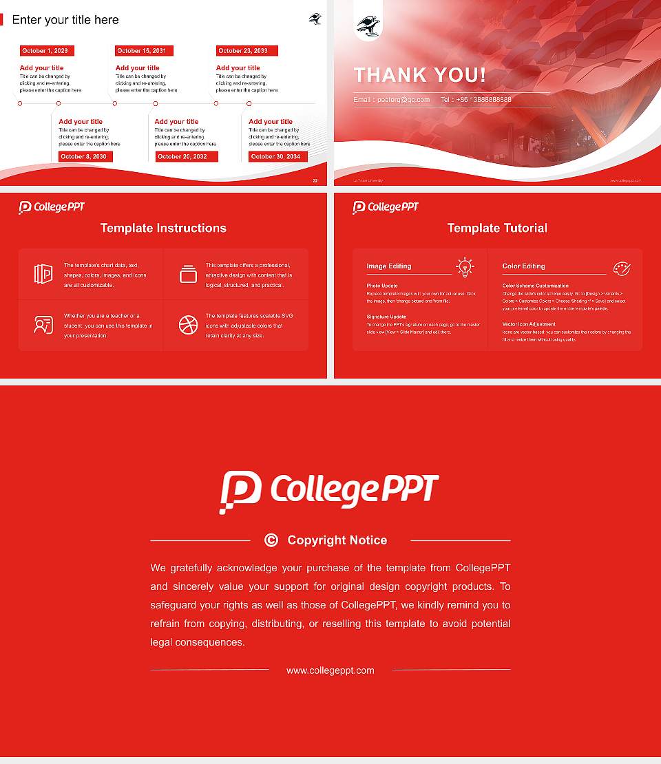La Trobe University Lecture Sharing and Networking Event PPT Template16:9 ratio PPT effect preview image4