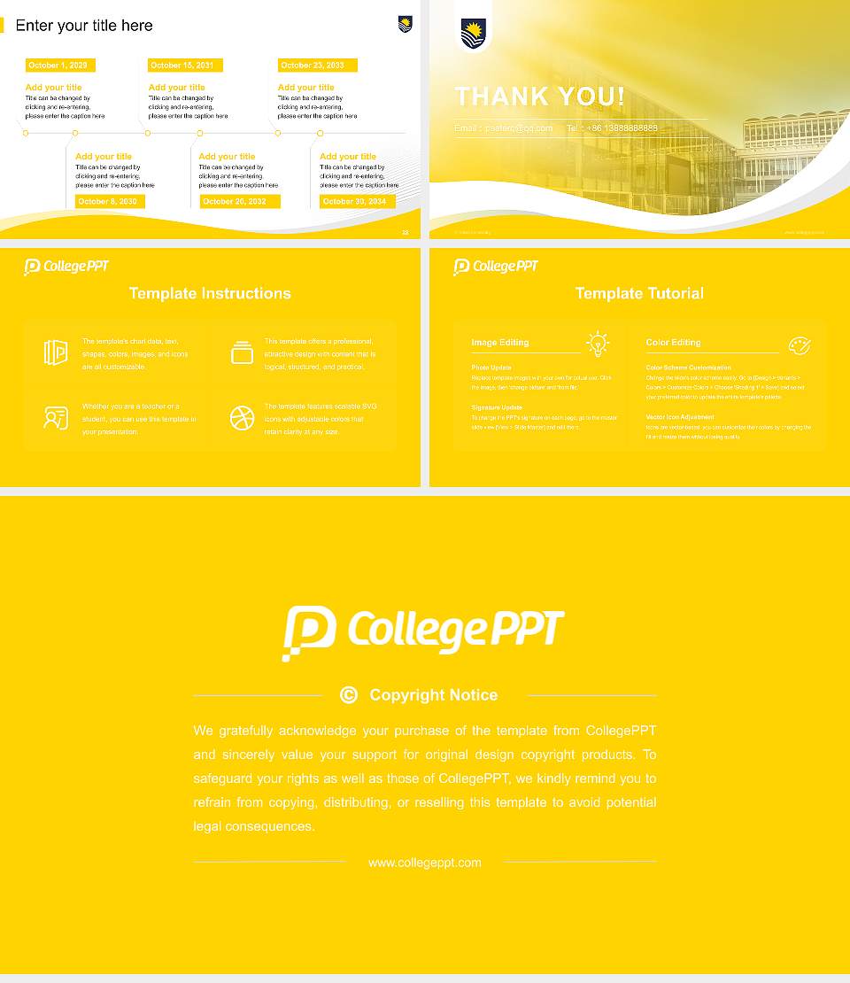 Flinders University Lecture Sharing and Networking Event PPT Template16:9 ratio PPT effect preview image4