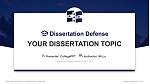 Federation University Australia Graduation Thesis Defense PPT Template