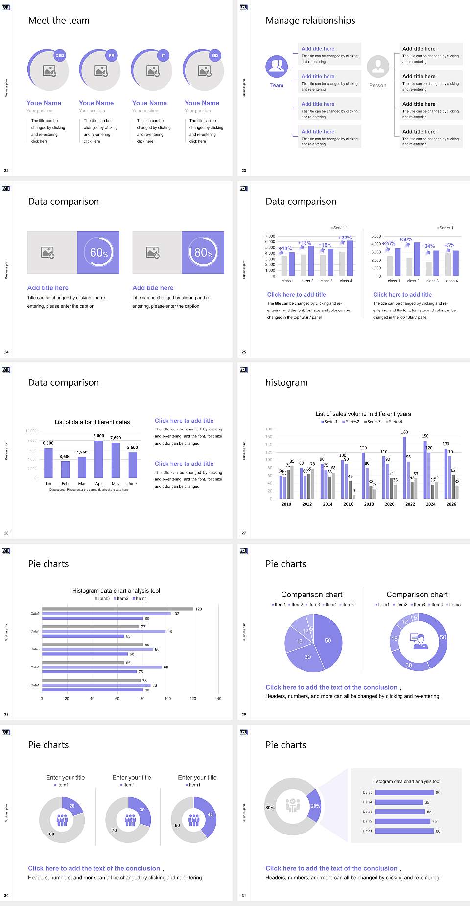 Edith Cowan University Competition/Entrepreneurship Contest PPT Template4:3 ratio PPT effect preview image4