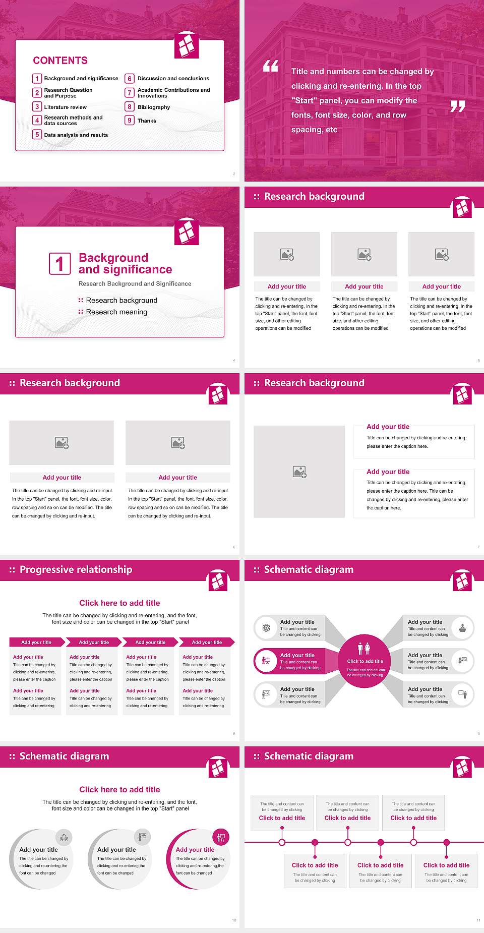 Theological University of Apeldoorn Graduation Thesis Defense PPT Template4:3 ratio PPT effect preview image2