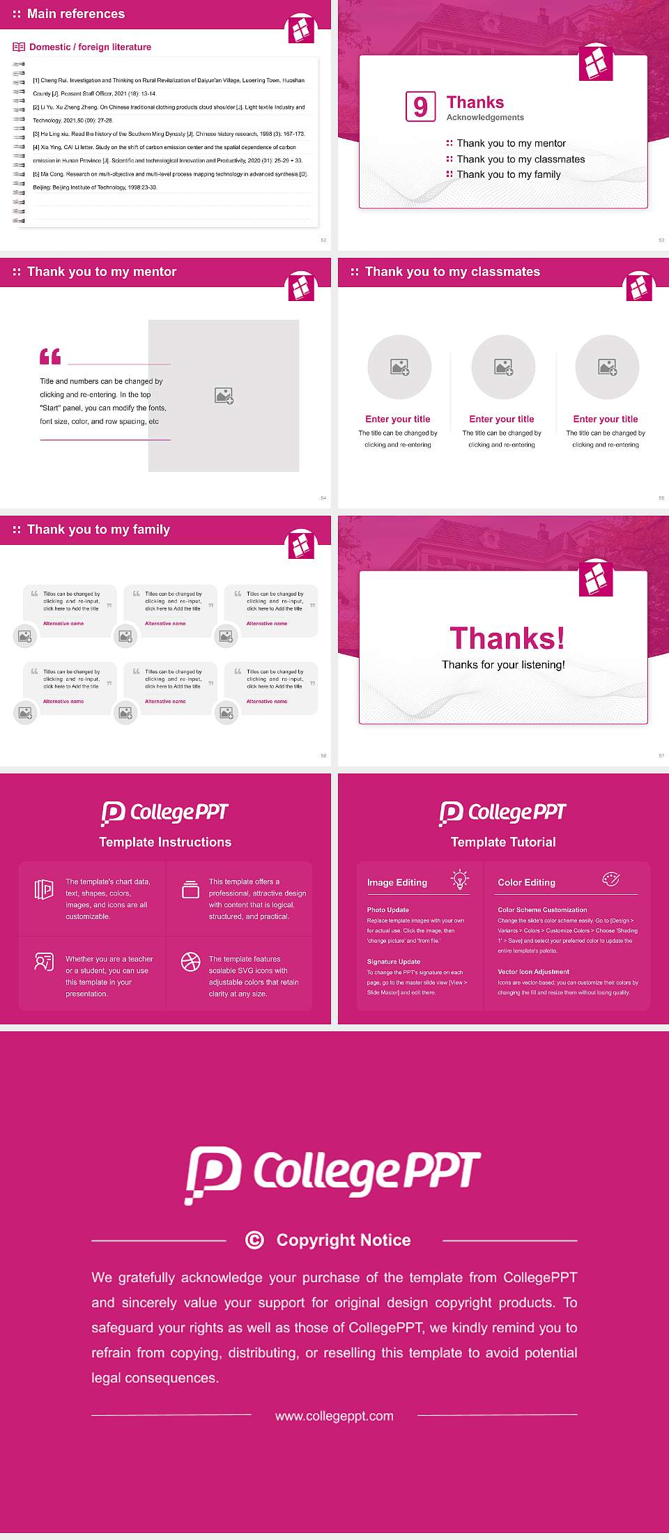 Theological University of Apeldoorn Graduation Thesis Defense PPT Template4:3 ratio PPT effect preview image7