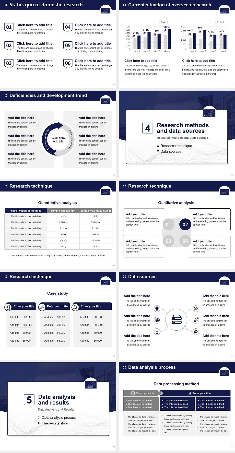 Dundalk Institute of Technology Graduation Thesis Defense PPT Template4:3 ratio PPT effect preview image4
