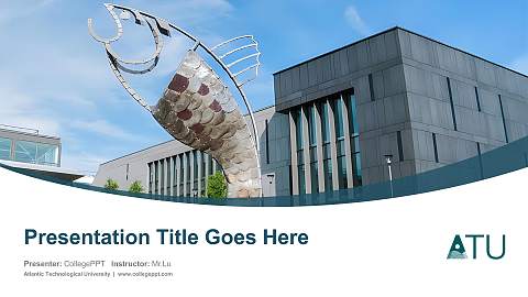 Atlantic Technological University Course/Courseware Creation PPT Template