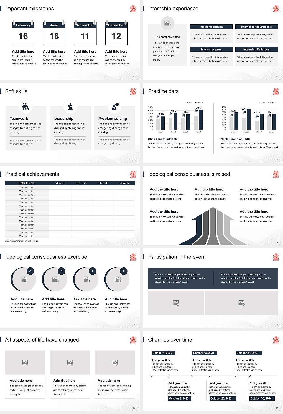 Cochin University of Science & Technology National Scholarship Defense PPT Template16:9 ratio PPT effect preview image3