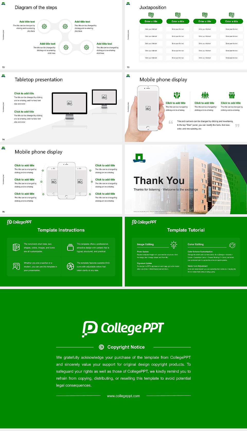 Wageningen University & Research Competition/Entrepreneurship Contest PPT Template16:9 ratio PPT effect preview image9