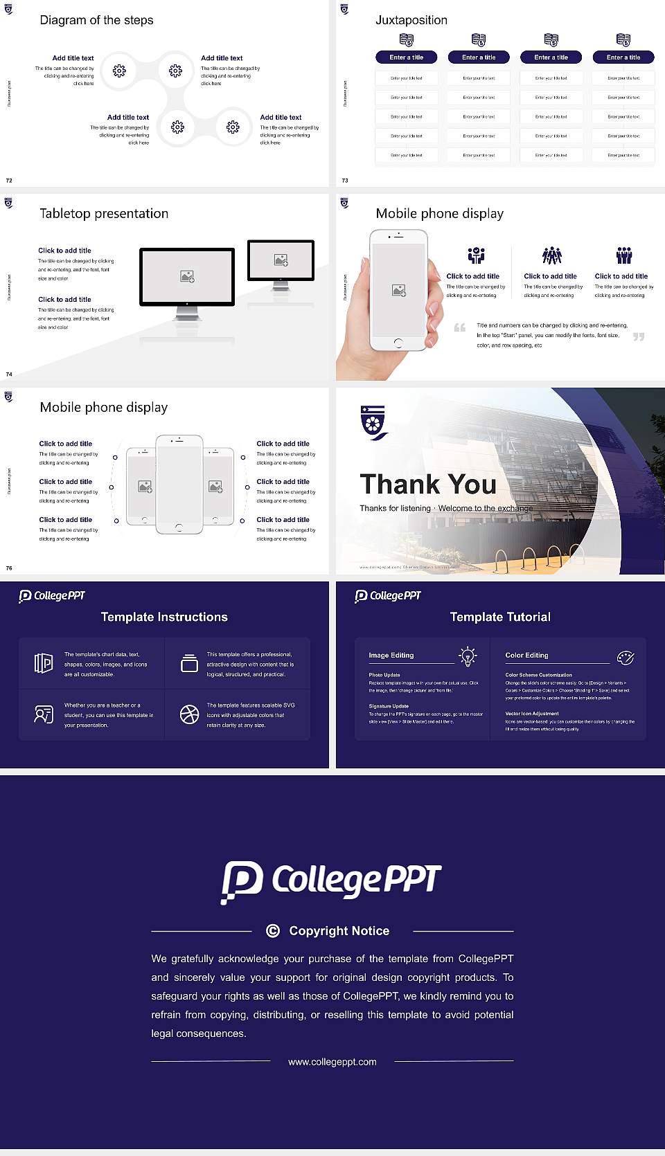 Charles Darwin University Competition/Entrepreneurship Contest PPT Template16:9 ratio PPT effect preview image9