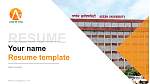 Adesh University이력서PPT 템플릿