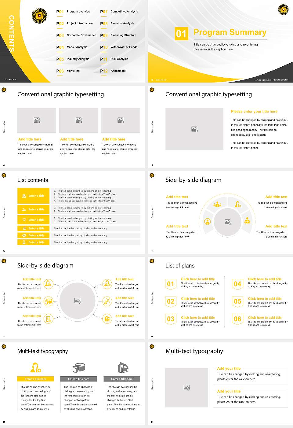 University College Utrecht Competition/Entrepreneurship Contest PPT Template16:9 ratio PPT effect preview image2