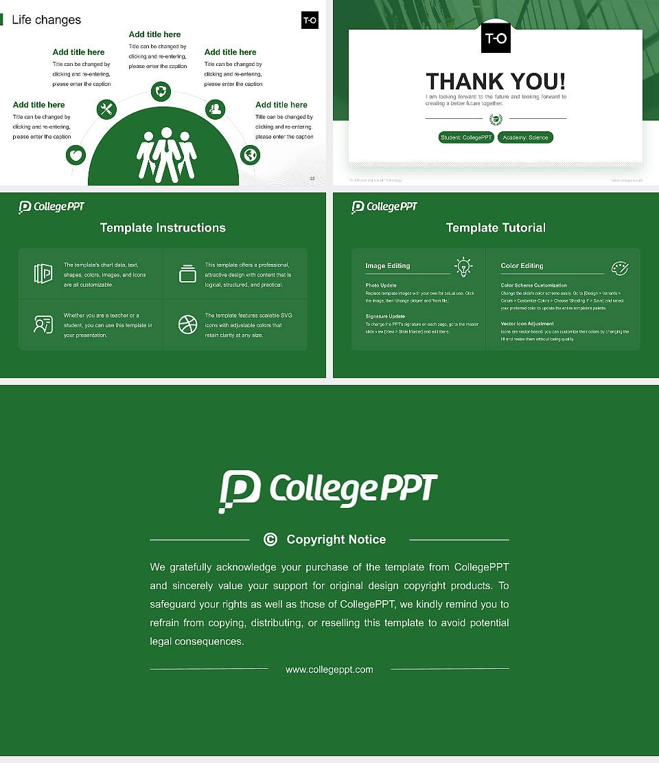 Toi Ohomai Institute of Technology National Scholarship Defense PPT Template16:9 ratio PPT effect preview image4