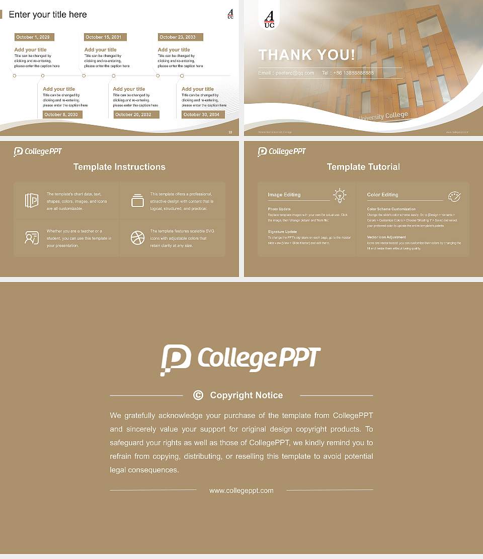 Amsterdam University College Lecture Sharing and Networking Event PPT Template16:9 ratio PPT effect preview image4