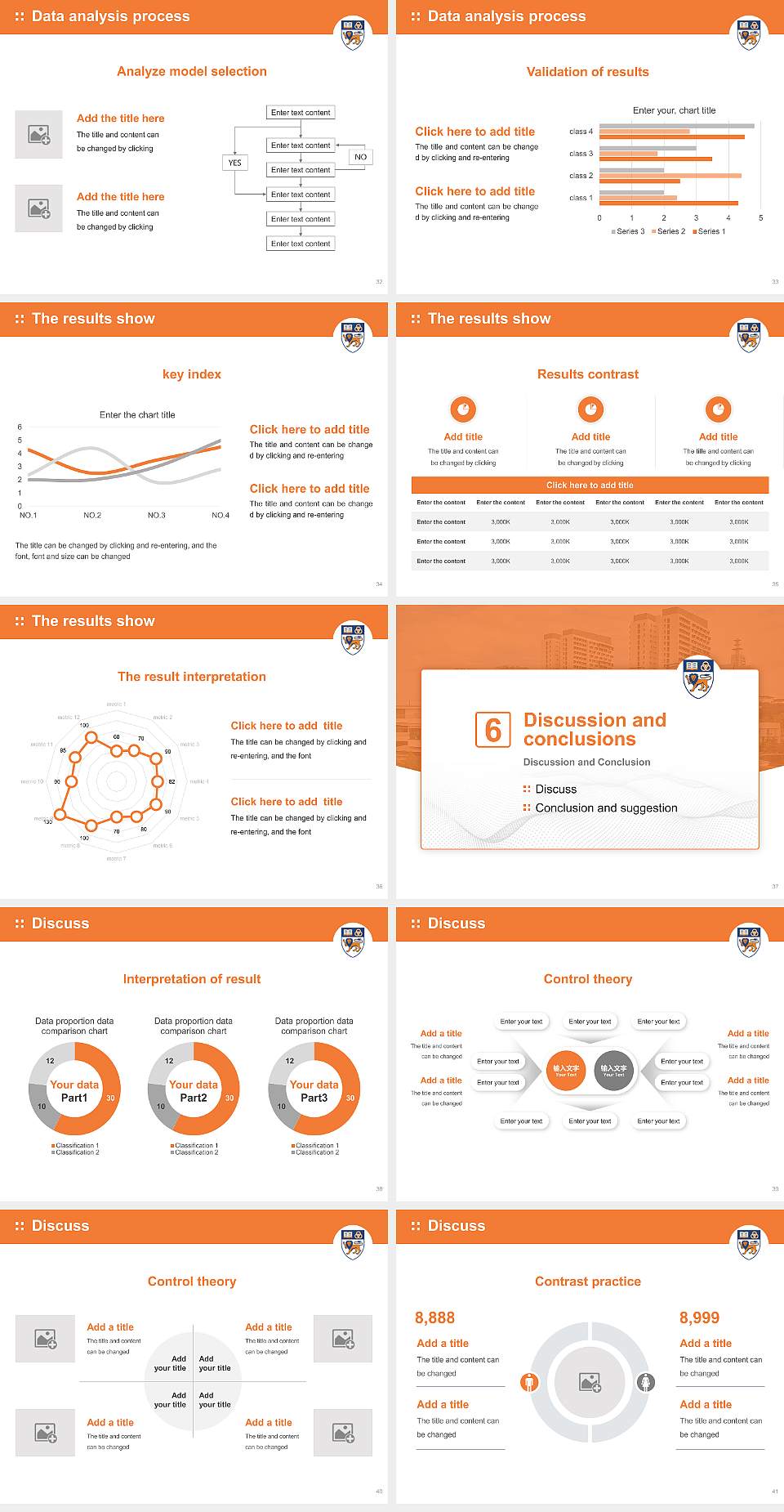 National University of Singapore Graduation Thesis Defense PPT Template4:3 ratio PPT effect preview image5