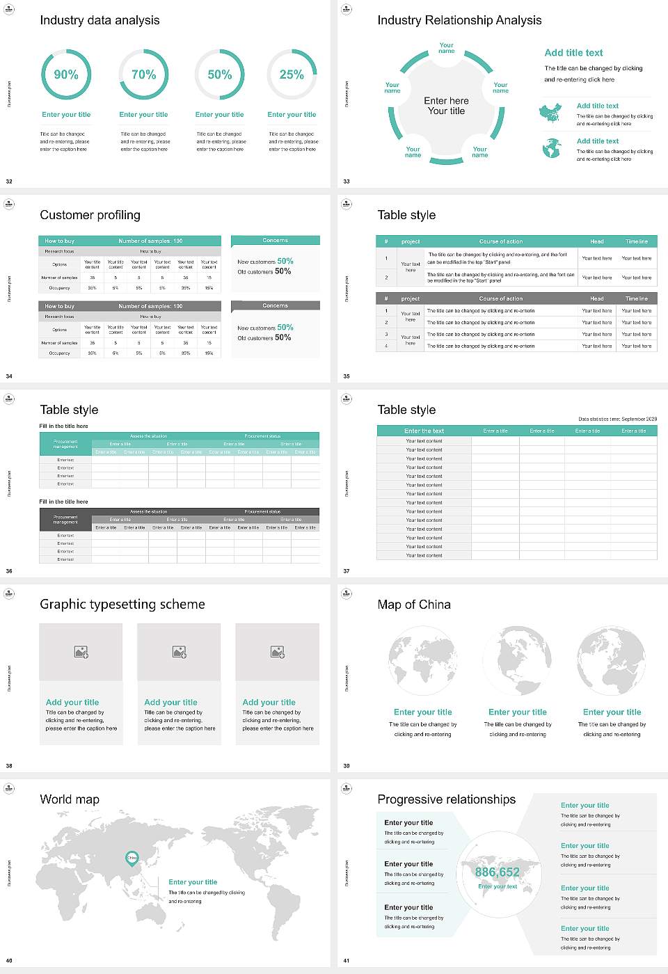 Deakin University Competition/Entrepreneurship Contest PPT Template16:9 ratio PPT effect preview image5