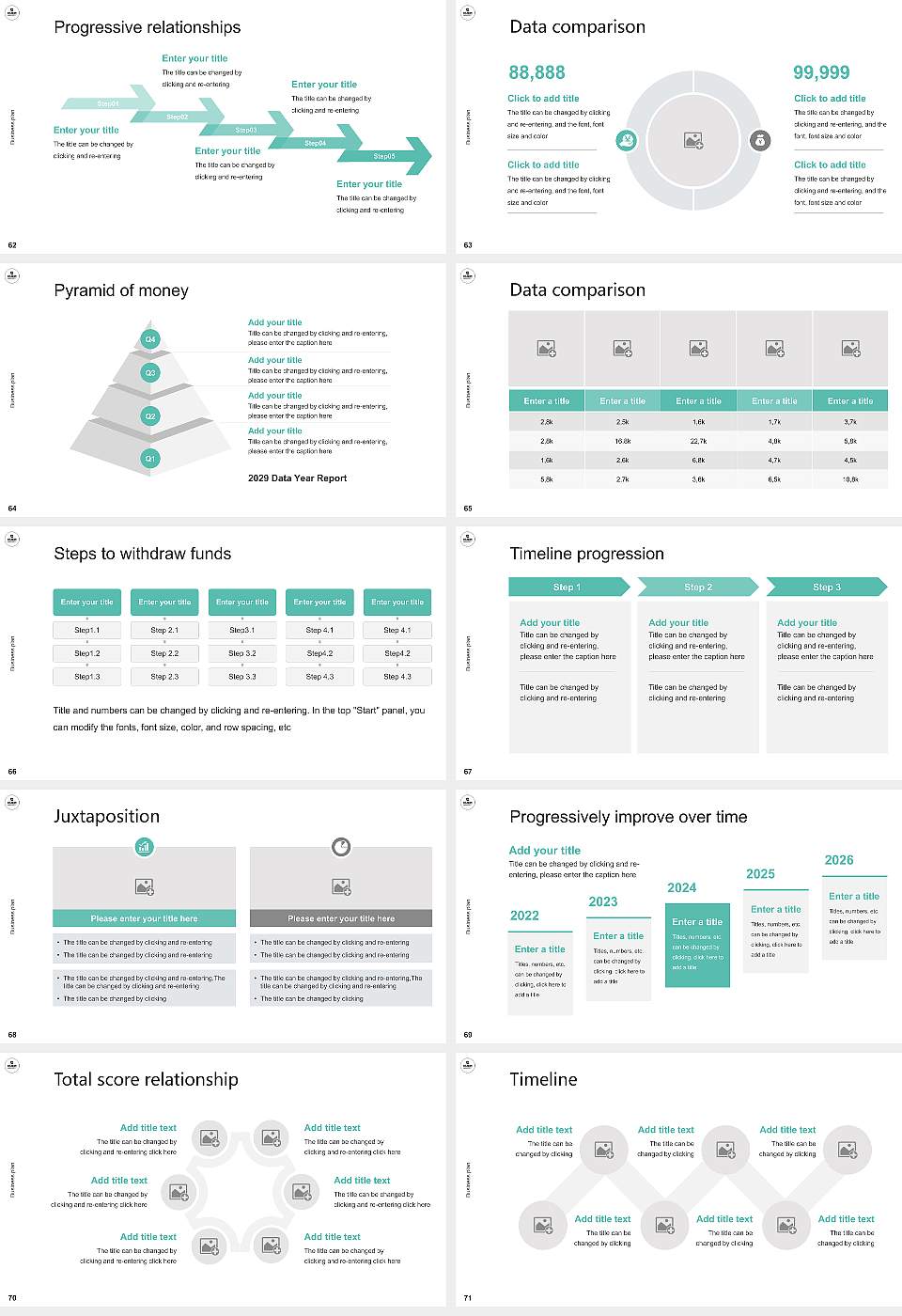 Deakin University Competition/Entrepreneurship Contest PPT Template16:9 ratio PPT effect preview image8