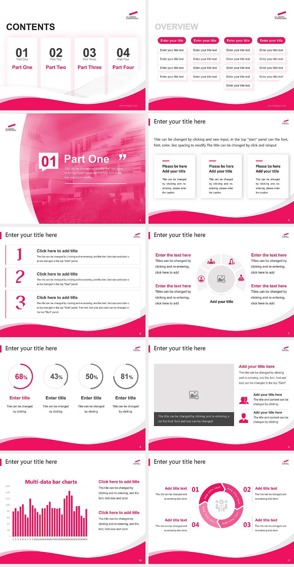 HAN University of Applied Sciences Lecture Sharing and Networking Event PPT Template4:3 ratio PPT effect preview image2