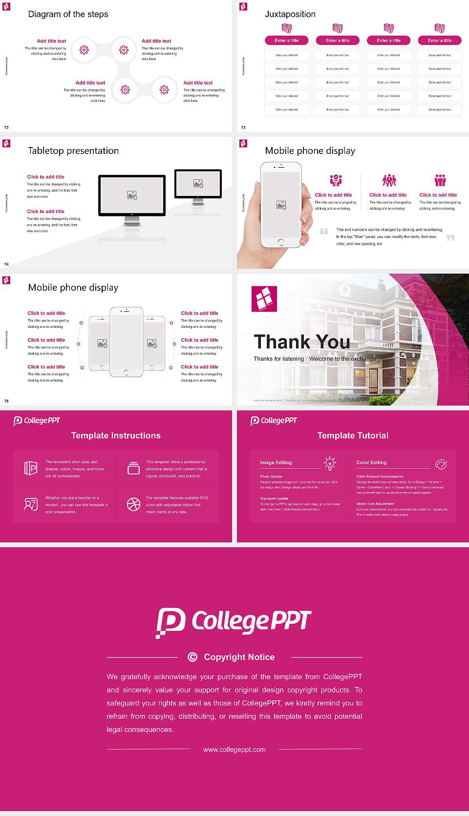 Theological University of Apeldoorn Competition/Entrepreneurship Contest PPT Template16:9 ratio PPT effect preview image9