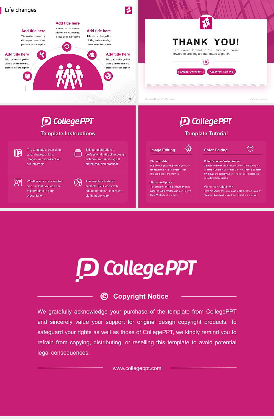 Theological University of Apeldoorn National Scholarship Defense PPT Template4:3 ratio PPT effect preview image4