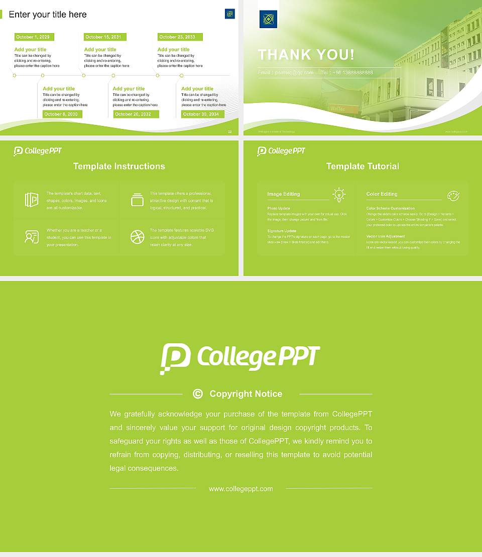Wellington Institute of Technology Lecture Sharing and Networking Event PPT Template16:9 ratio PPT effect preview image4