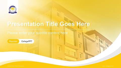 Assam Down Town University Lecture Sharing and Networking Event PPT Template