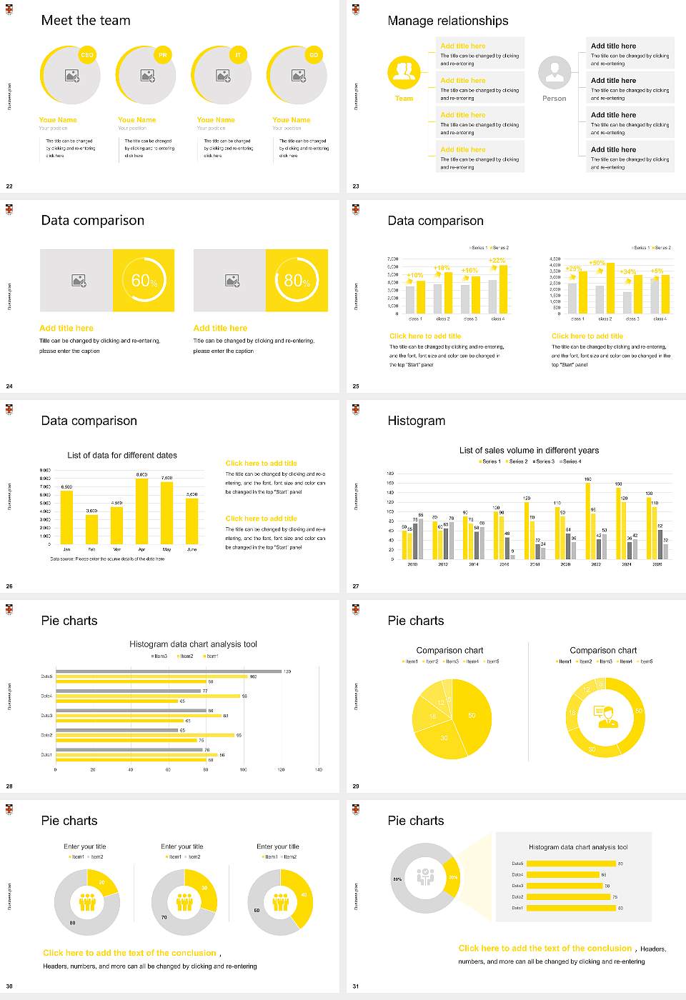 University of New South Wales Competition/Entrepreneurship Contest PPT Template16:9 ratio PPT effect preview image4