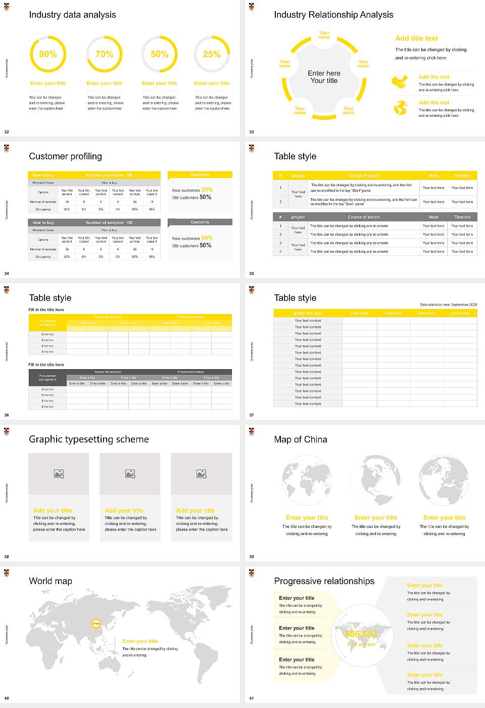 University of New South Wales Competition/Entrepreneurship Contest PPT Template16:9 ratio PPT effect preview image5