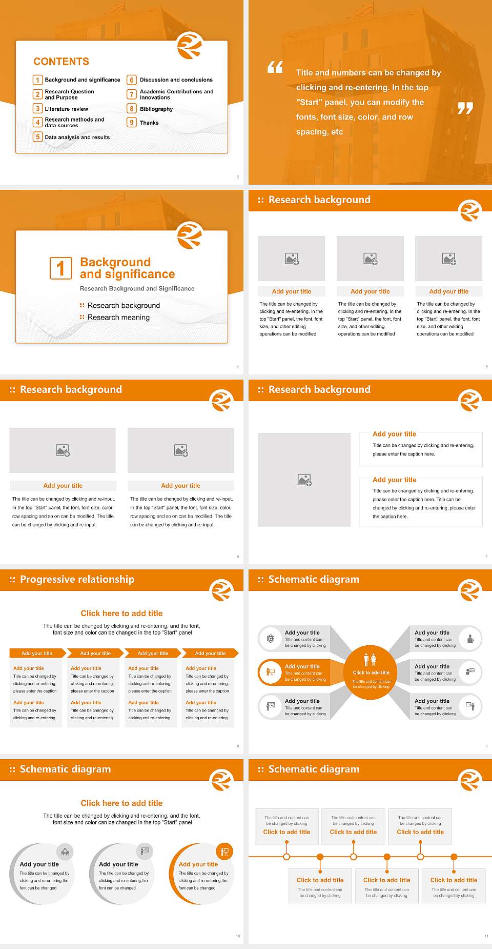 Hanze University of Applied Sciences Graduation Thesis Defense PPT Template4:3 ratio PPT effect preview image2